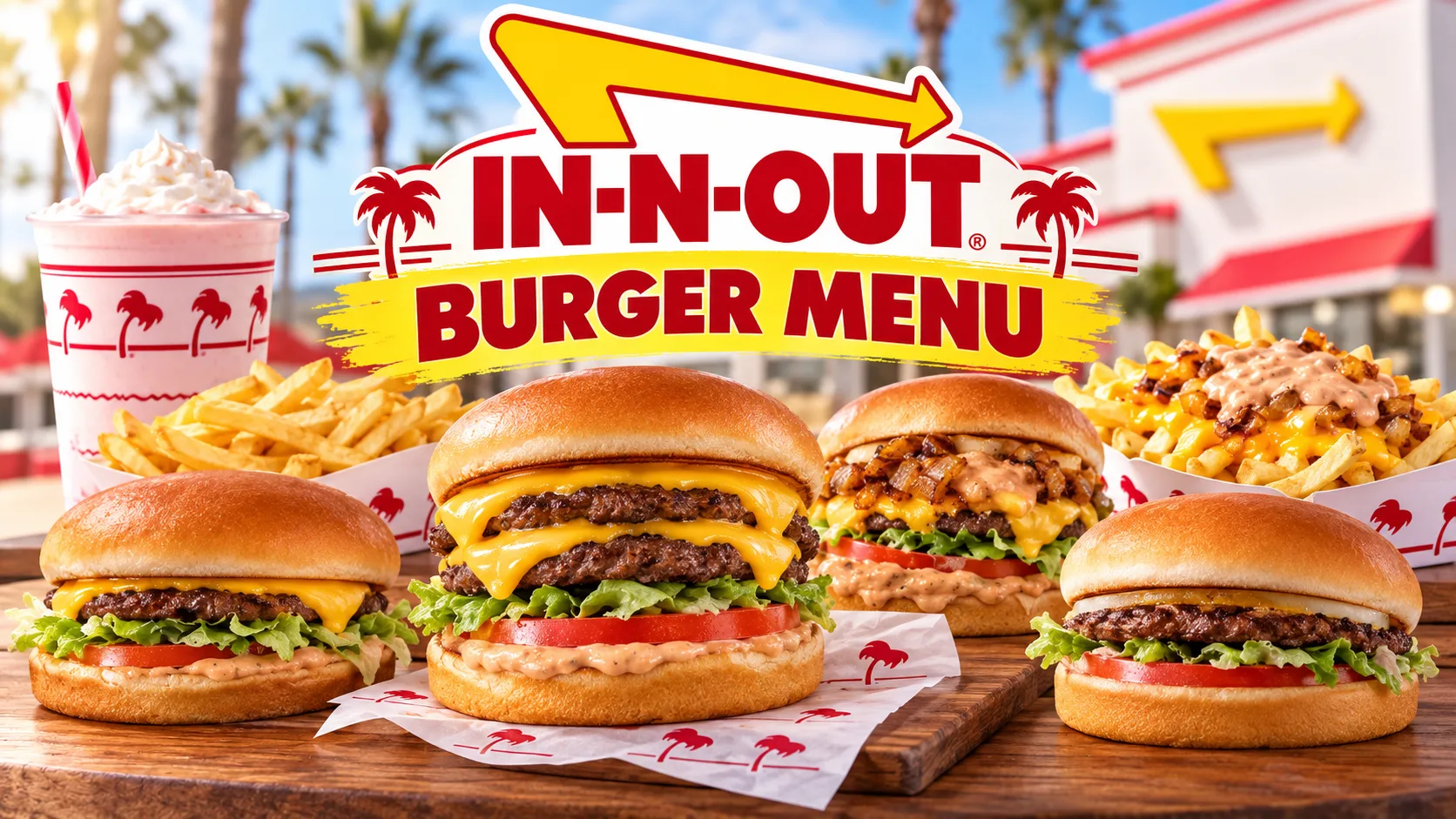 In-N-Out Burger Menu